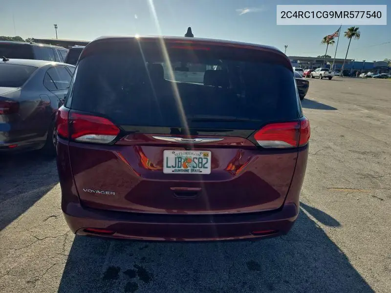2021 Chrysler Voyager Lx VIN: 2C4RC1CG9MR577540 Lot: 42633671
