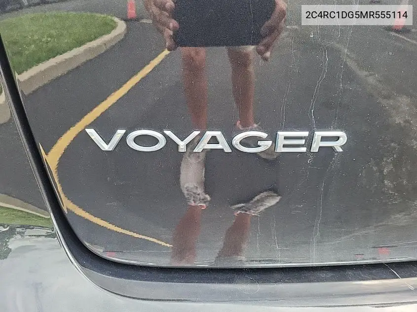 2021 Chrysler Voyager Lxi VIN: 2C4RC1DG5MR555114 Lot: 42642985