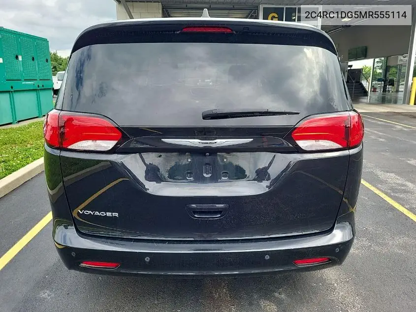 2021 Chrysler Voyager Lxi VIN: 2C4RC1DG5MR555114 Lot: 42642985