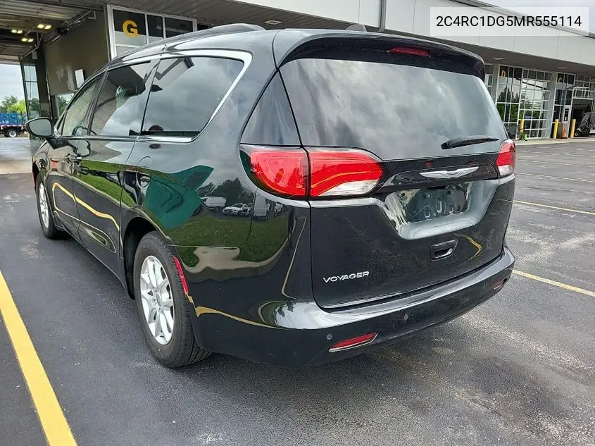 2021 Chrysler Voyager Lxi VIN: 2C4RC1DG5MR555114 Lot: 42642985