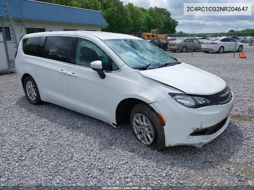 2022 Chrysler Voyager Lx VIN: 2C4RC1CG2NR204647 Lot: 42149623