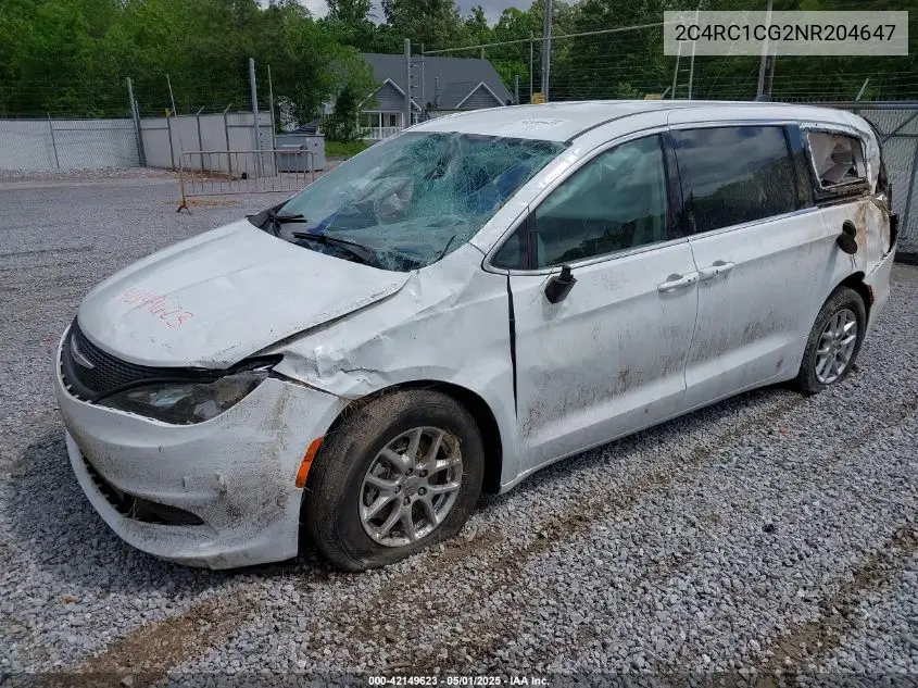 2022 Chrysler Voyager Lx VIN: 2C4RC1CG2NR204647 Lot: 42149623