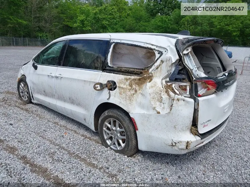 2022 Chrysler Voyager Lx VIN: 2C4RC1CG2NR204647 Lot: 42149623
