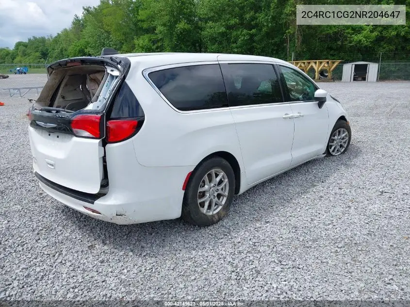 2022 Chrysler Voyager Lx VIN: 2C4RC1CG2NR204647 Lot: 42149623