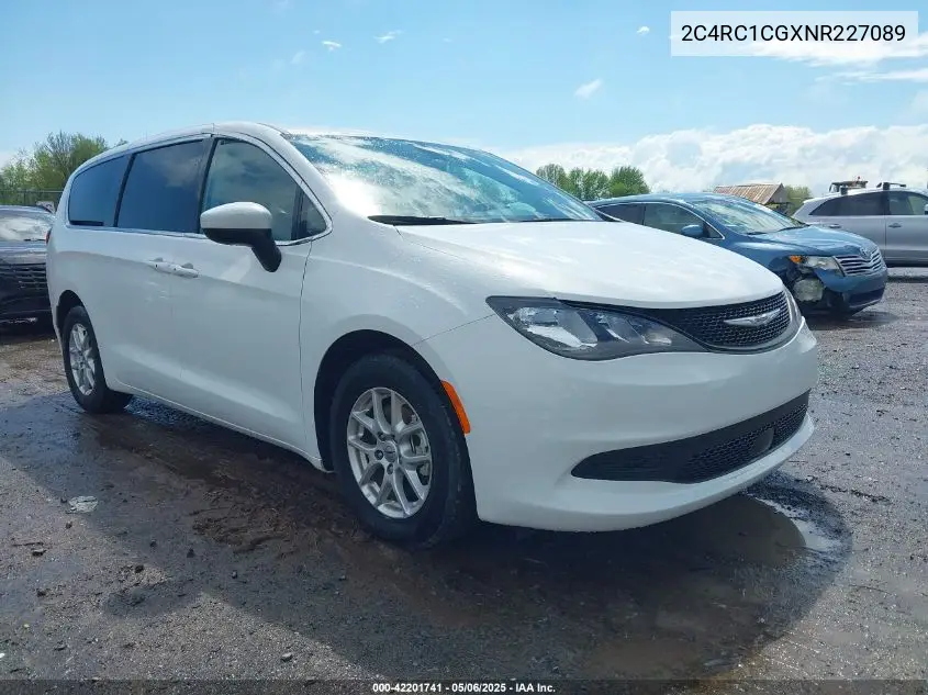 2022 Chrysler Voyager Lx VIN: 2C4RC1CGXNR227089 Lot: 42201741