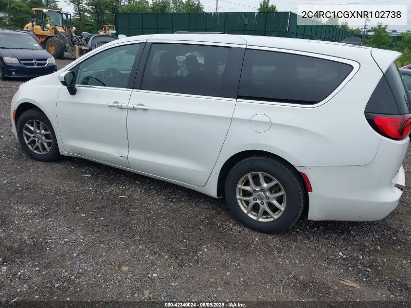 2022 Chrysler Voyager Lx VIN: 2C4RC1CGXNR102738 Lot: 42340024
