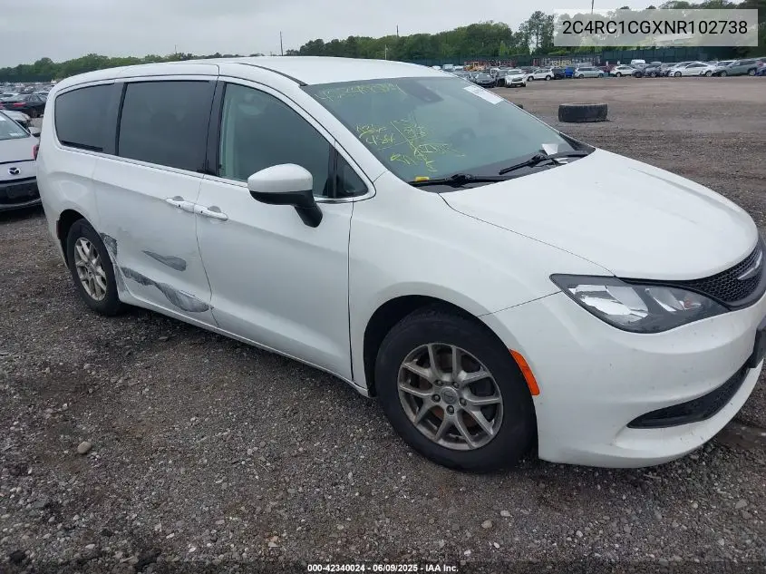 2022 Chrysler Voyager Lx VIN: 2C4RC1CGXNR102738 Lot: 42340024