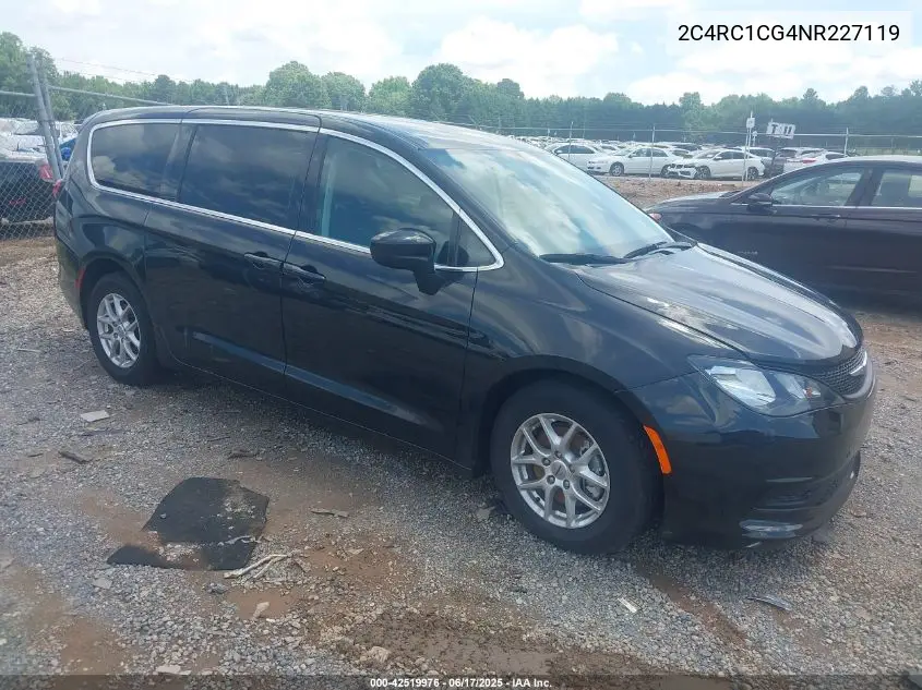 2022 Chrysler Voyager Lx VIN: 2C4RC1CG4NR227119 Lot: 42519976