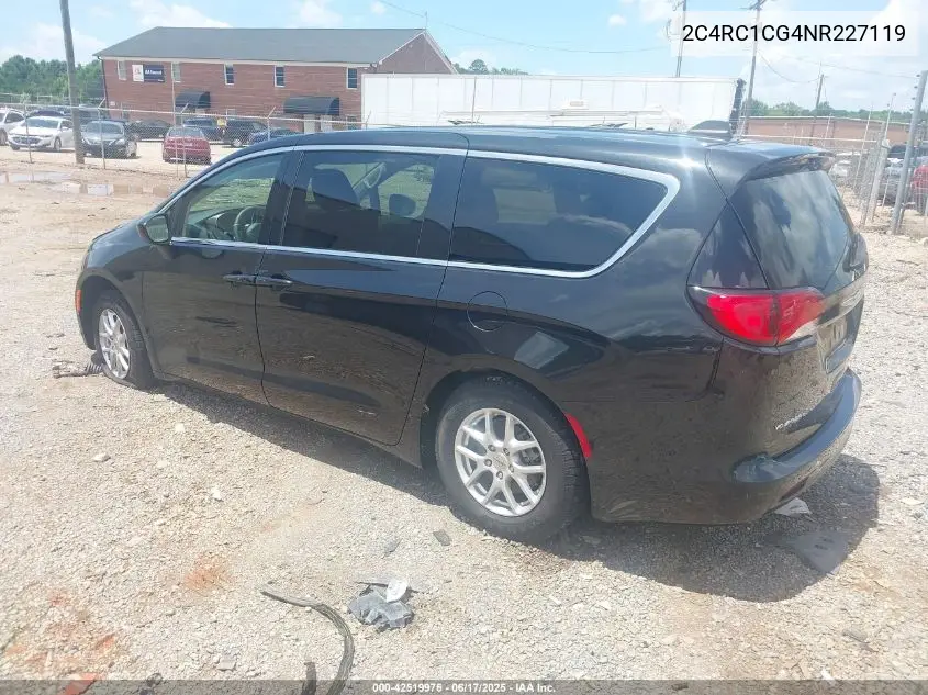 2022 Chrysler Voyager Lx VIN: 2C4RC1CG4NR227119 Lot: 42519976