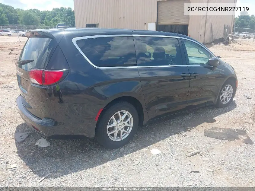 2022 Chrysler Voyager Lx VIN: 2C4RC1CG4NR227119 Lot: 42519976