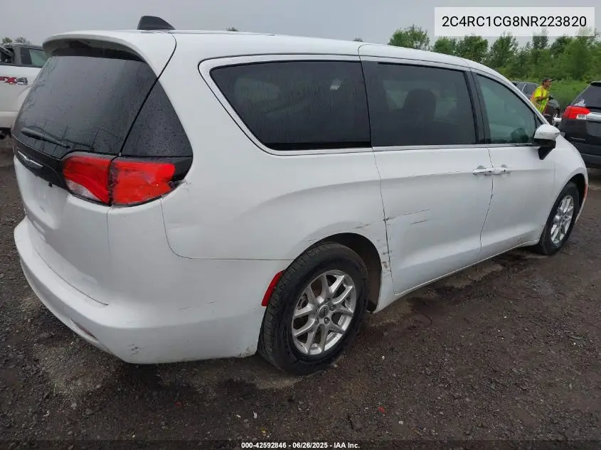 2022 Chrysler Voyager Lx VIN: 2C4RC1CG8NR223820 Lot: 42592846
