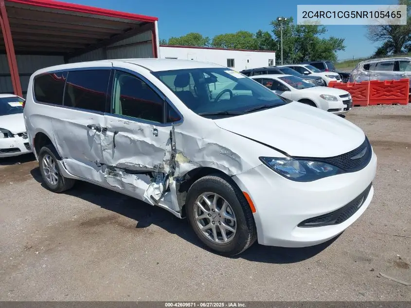 2022 Chrysler Voyager Lx VIN: 2C4RC1CG5NR105465 Lot: 42609571