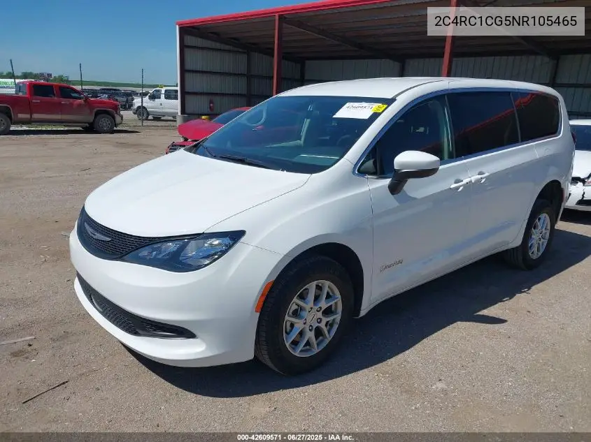 2022 Chrysler Voyager Lx VIN: 2C4RC1CG5NR105465 Lot: 42609571