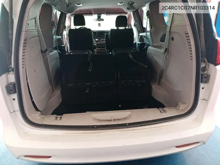 2022 Chrysler Voyager Lx VIN: 2C4RC1CG7NR103314 Lot: 42631323