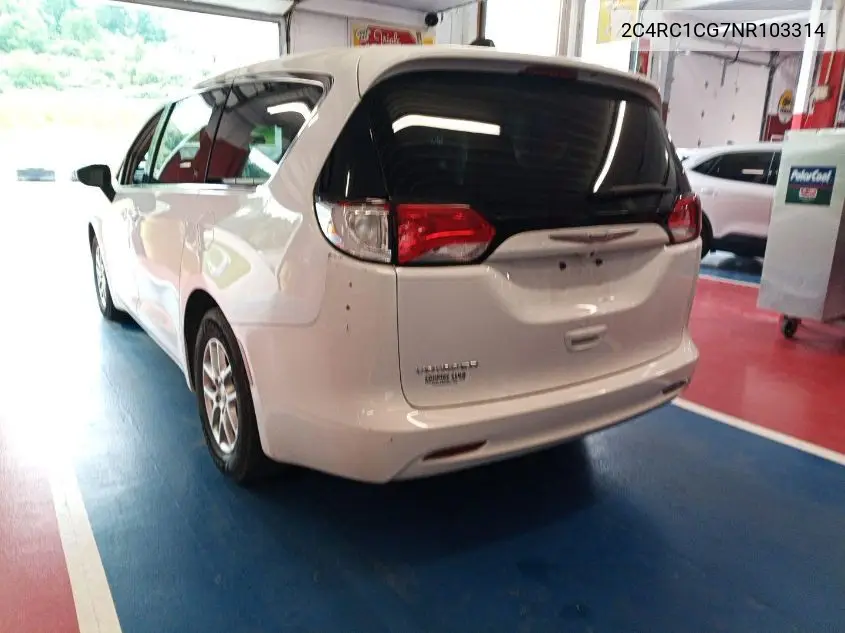 2022 Chrysler Voyager Lx VIN: 2C4RC1CG7NR103314 Lot: 42631323