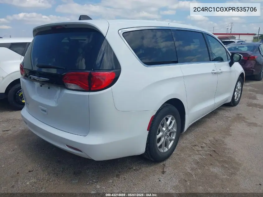 2023 Chrysler Voyager Lx VIN: 2C4RC1CGXPR535706 Lot: 42218089
