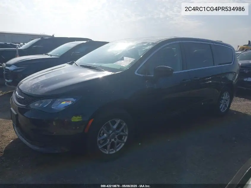 2023 Chrysler Voyager Lx VIN: 2C4RC1CG4PR534986 Lot: 42218678