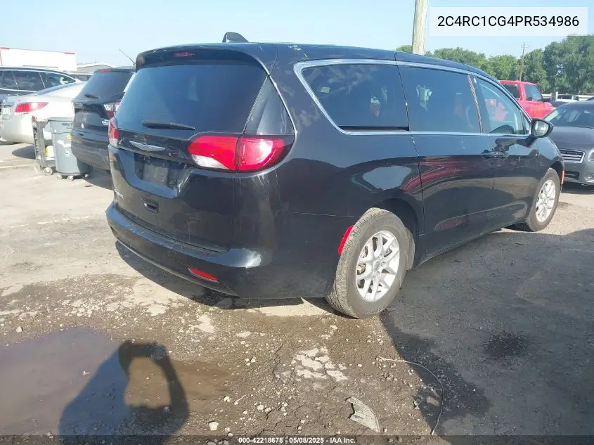 2023 Chrysler Voyager Lx VIN: 2C4RC1CG4PR534986 Lot: 42218678