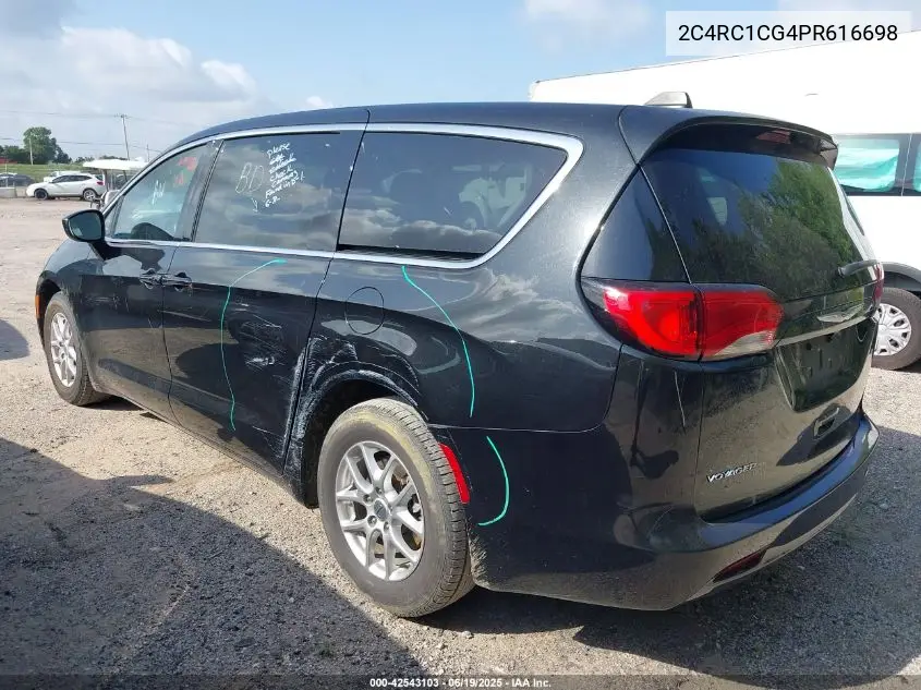 2023 Chrysler Voyager Lx VIN: 2C4RC1CG4PR616698 Lot: 42543103