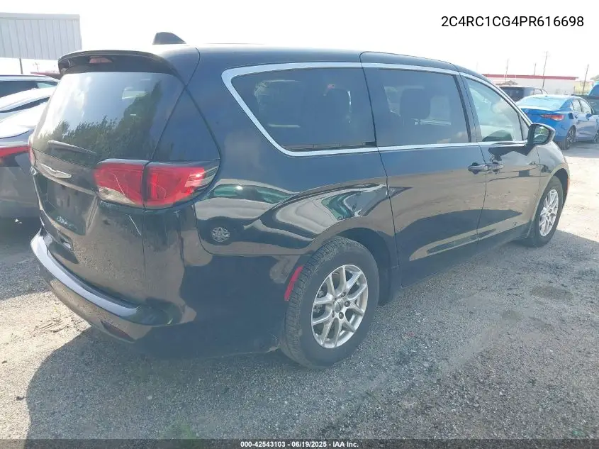 2023 Chrysler Voyager Lx VIN: 2C4RC1CG4PR616698 Lot: 42543103