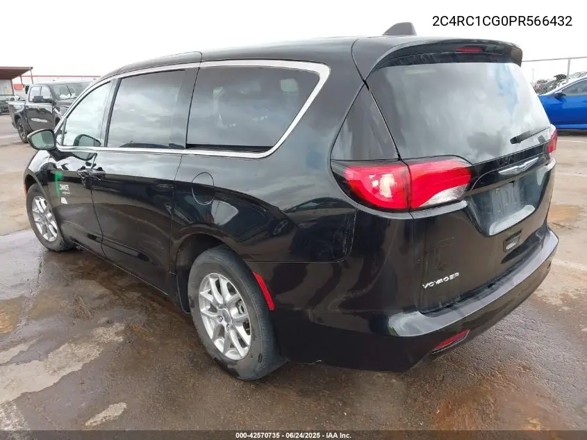 2023 Chrysler Voyager Lx VIN: 2C4RC1CG0PR566432 Lot: 42570735