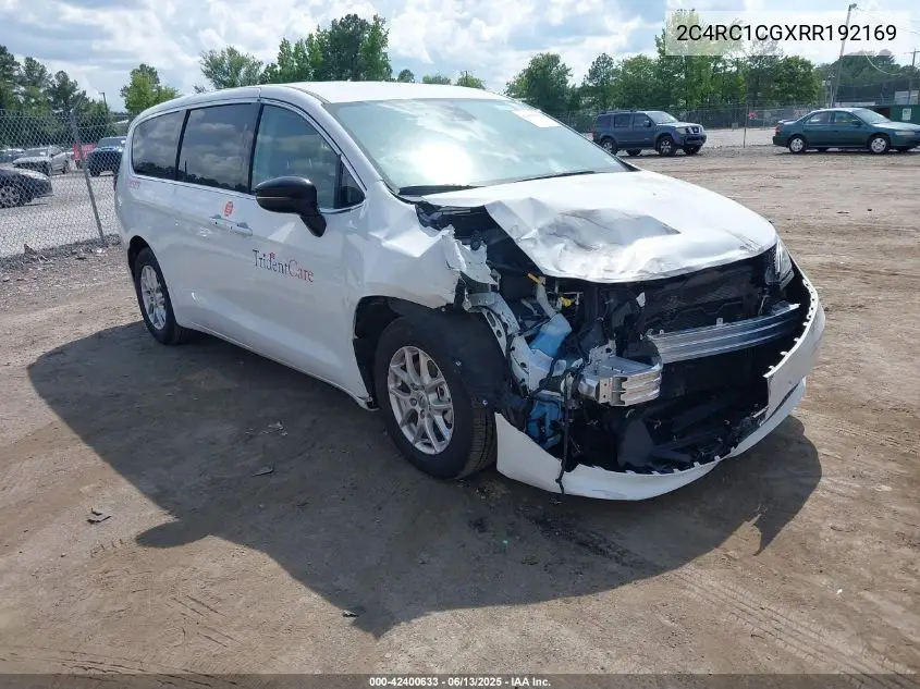 2024 Chrysler Voyager Lx VIN: 2C4RC1CGXRR192169 Lot: 42400633