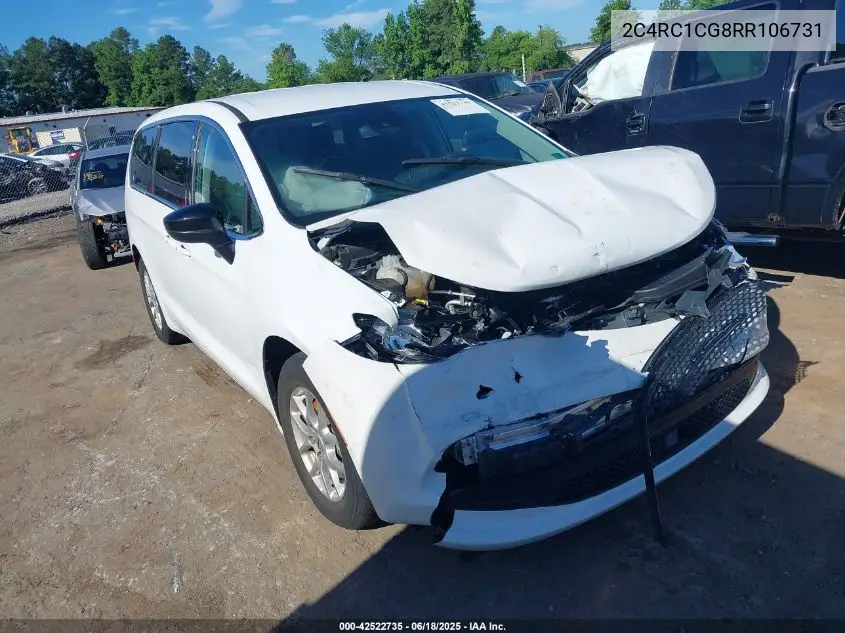 2024 Chrysler Voyager Lx VIN: 2C4RC1CG8RR106731 Lot: 42522735