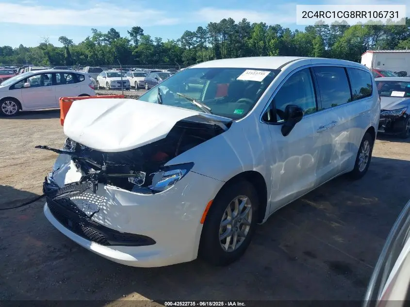 2024 Chrysler Voyager Lx VIN: 2C4RC1CG8RR106731 Lot: 42522735