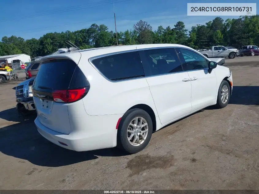 2024 Chrysler Voyager Lx VIN: 2C4RC1CG8RR106731 Lot: 42522735