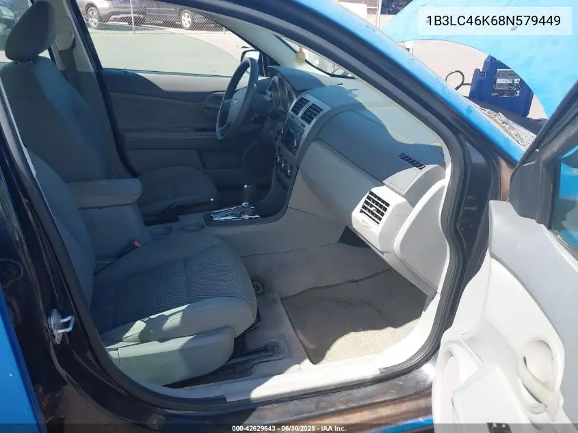 2008 Dodge Avenger Se VIN: 1B3LC46K68N579449 Lot: 42629643