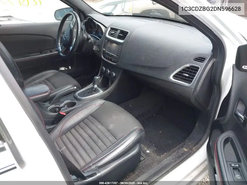 2013 Dodge Avenger R/T VIN: 1C3CDZBG2DN596628 Lot: 42617357