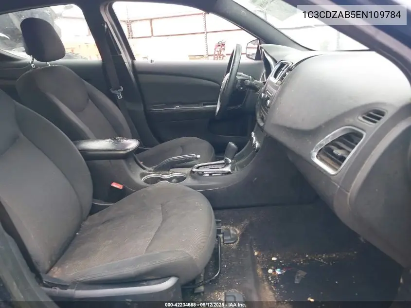 2014 Dodge Avenger Se VIN: 1C3CDZAB5EN109784 Lot: 42234688