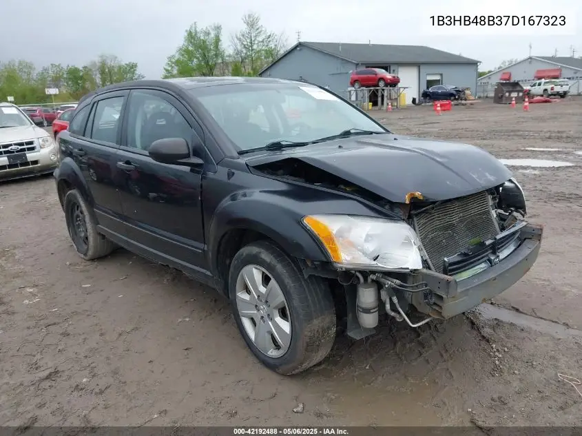 2007 Dodge Caliber Sxt VIN: 1B3HB48B37D167323 Lot: 42192488