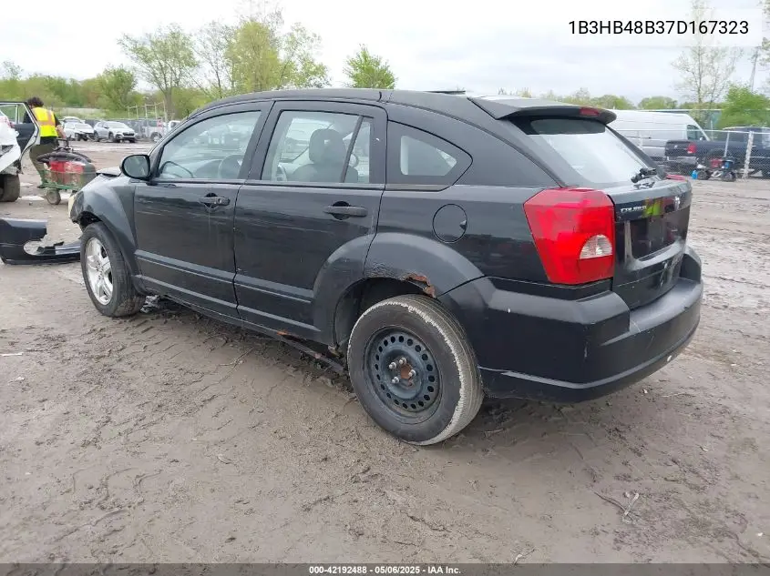 2007 Dodge Caliber Sxt VIN: 1B3HB48B37D167323 Lot: 42192488