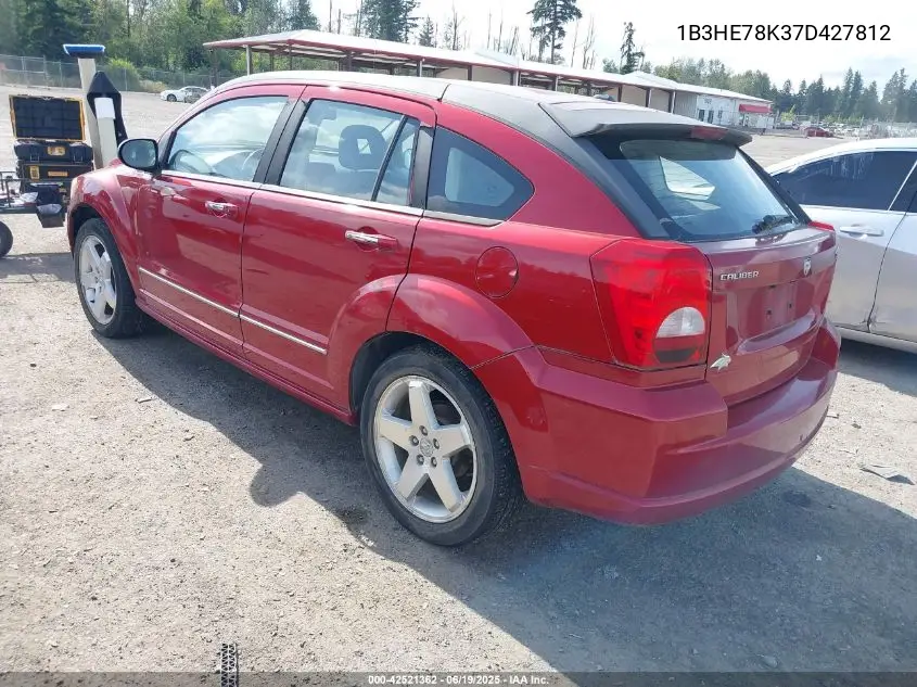 2007 Dodge Caliber R/T VIN: 1B3HE78K37D427812 Lot: 42521362