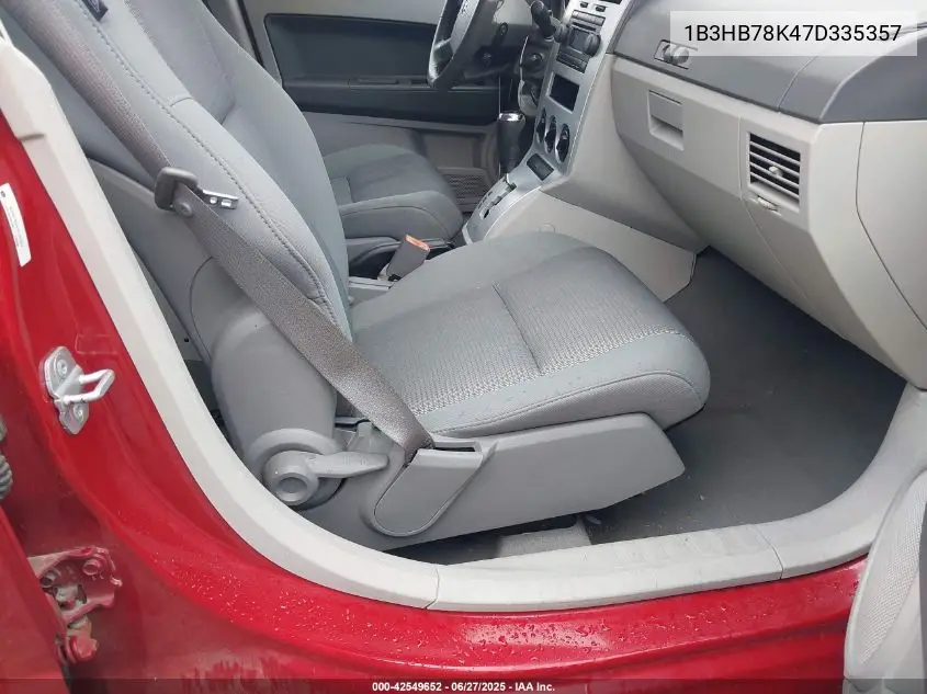 2007 Dodge Caliber R/T VIN: 1B3HB78K47D335357 Lot: 42549652