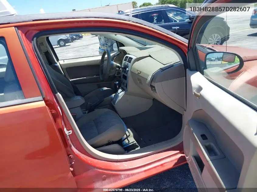 2007 Dodge Caliber VIN: 1B3HB28B57D282607 Lot: 42570799