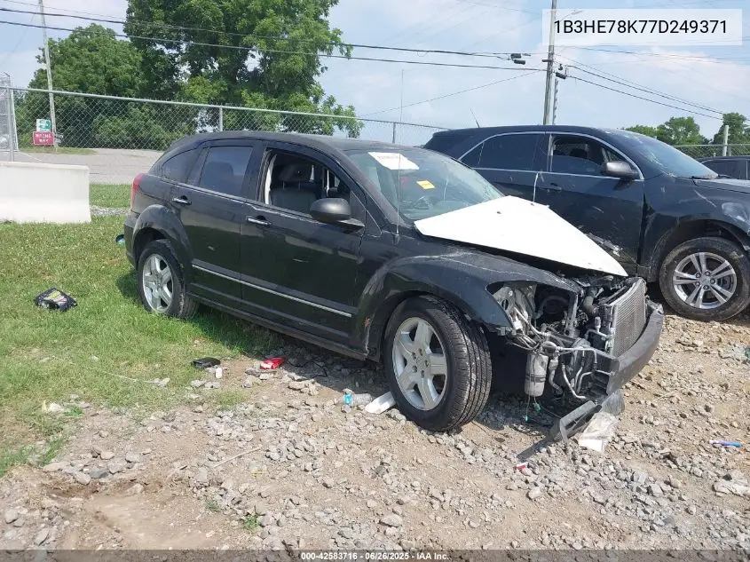 2007 Dodge Caliber R/T VIN: 1B3HE78K77D249371 Lot: 42583716