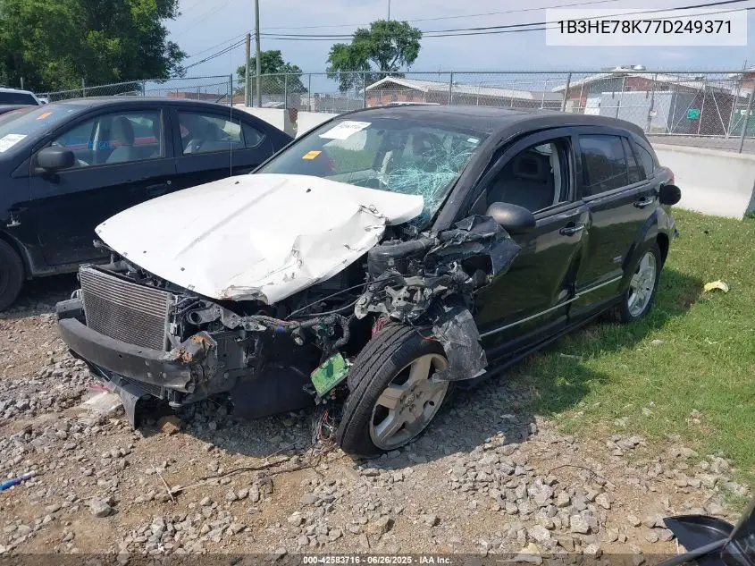 2007 Dodge Caliber R/T VIN: 1B3HE78K77D249371 Lot: 42583716