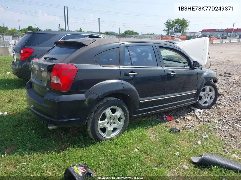 2007 Dodge Caliber R/T VIN: 1B3HE78K77D249371 Lot: 42583716