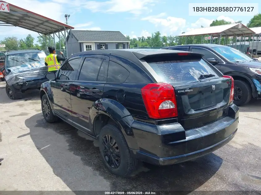 2008 Dodge Caliber Se VIN: 1B3HB28B58D776127 Lot: 42178509
