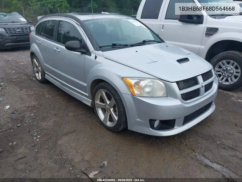 2008 Dodge Caliber Srt4 VIN: 1B3HB68F68D564668 Lot: 42200282