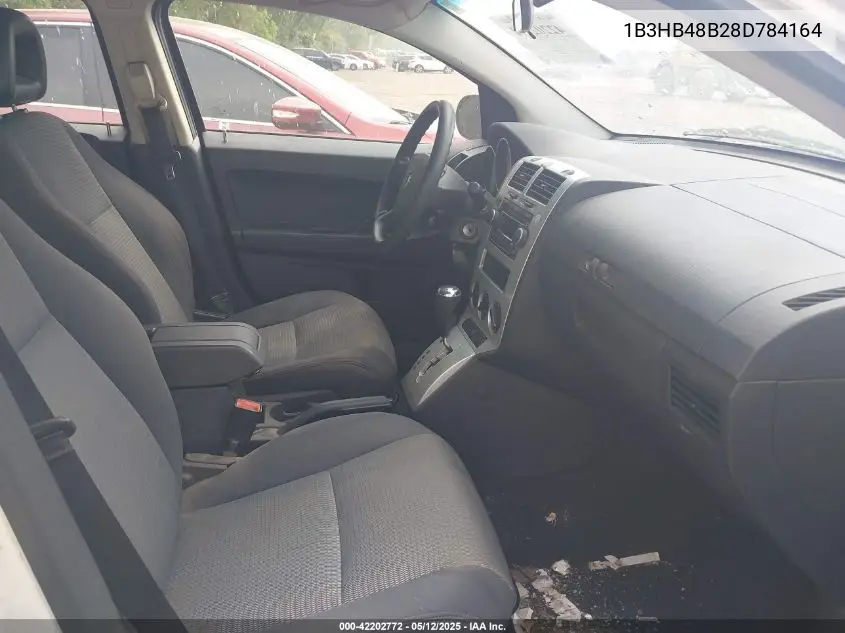 2008 Dodge Caliber Sxt VIN: 1B3HB48B28D784164 Lot: 42202772