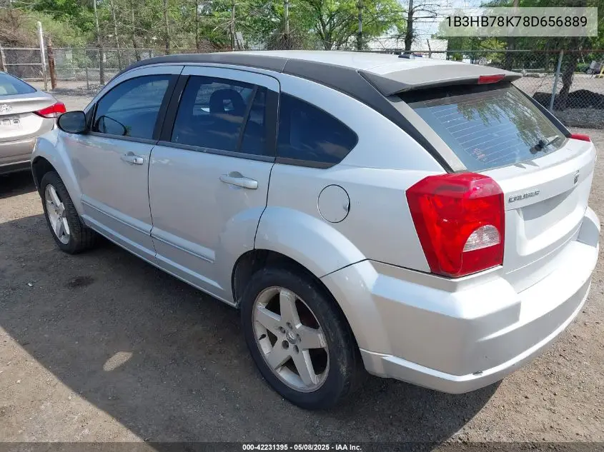 2008 Dodge Caliber R/T VIN: 1B3HB78K78D656889 Lot: 42231395