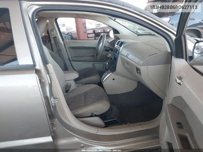 2008 Dodge Caliber Se VIN: 1B3HB28B68D627113 Lot: 42519749
