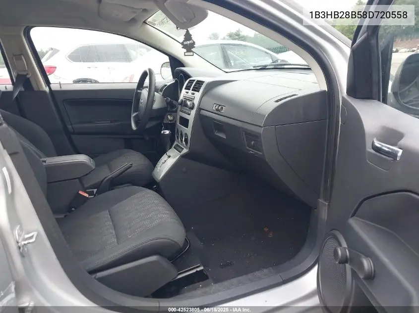 2008 Dodge Caliber Se VIN: 1B3HB28B58D720558 Lot: 42523805