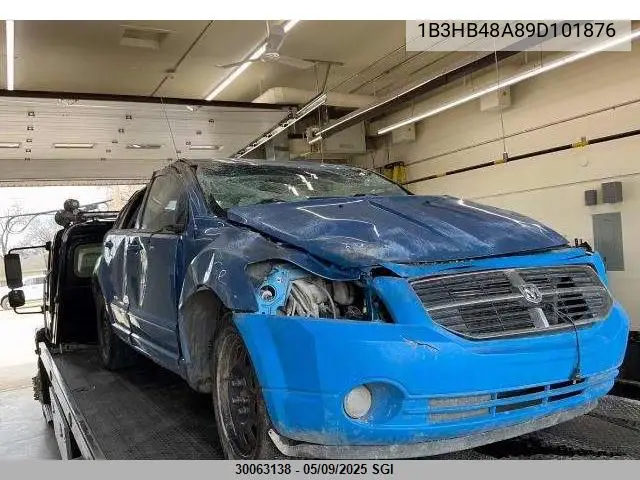2009 Dodge Caliber Sxt VIN: 1B3HB48A89D101876 Lot: 30063138