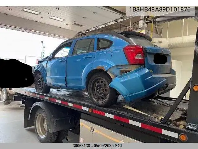 2009 Dodge Caliber Sxt VIN: 1B3HB48A89D101876 Lot: 30063138