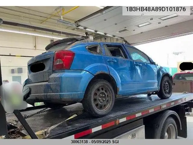 2009 Dodge Caliber Sxt VIN: 1B3HB48A89D101876 Lot: 30063138