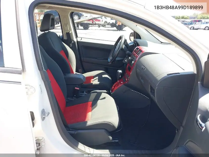 2009 Dodge Caliber Sxt VIN: 1B3HB48A99D189899 Lot: 42196139